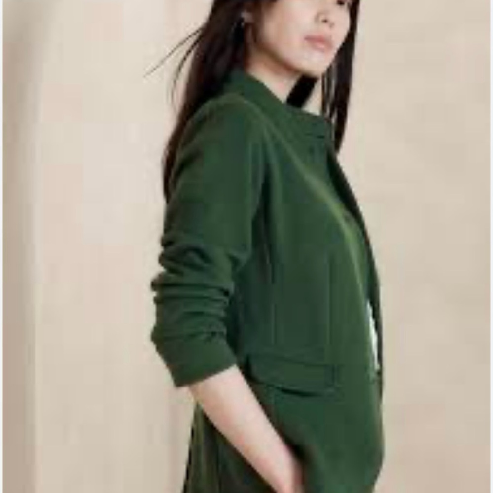 Banana Republic Forest Green Blazer